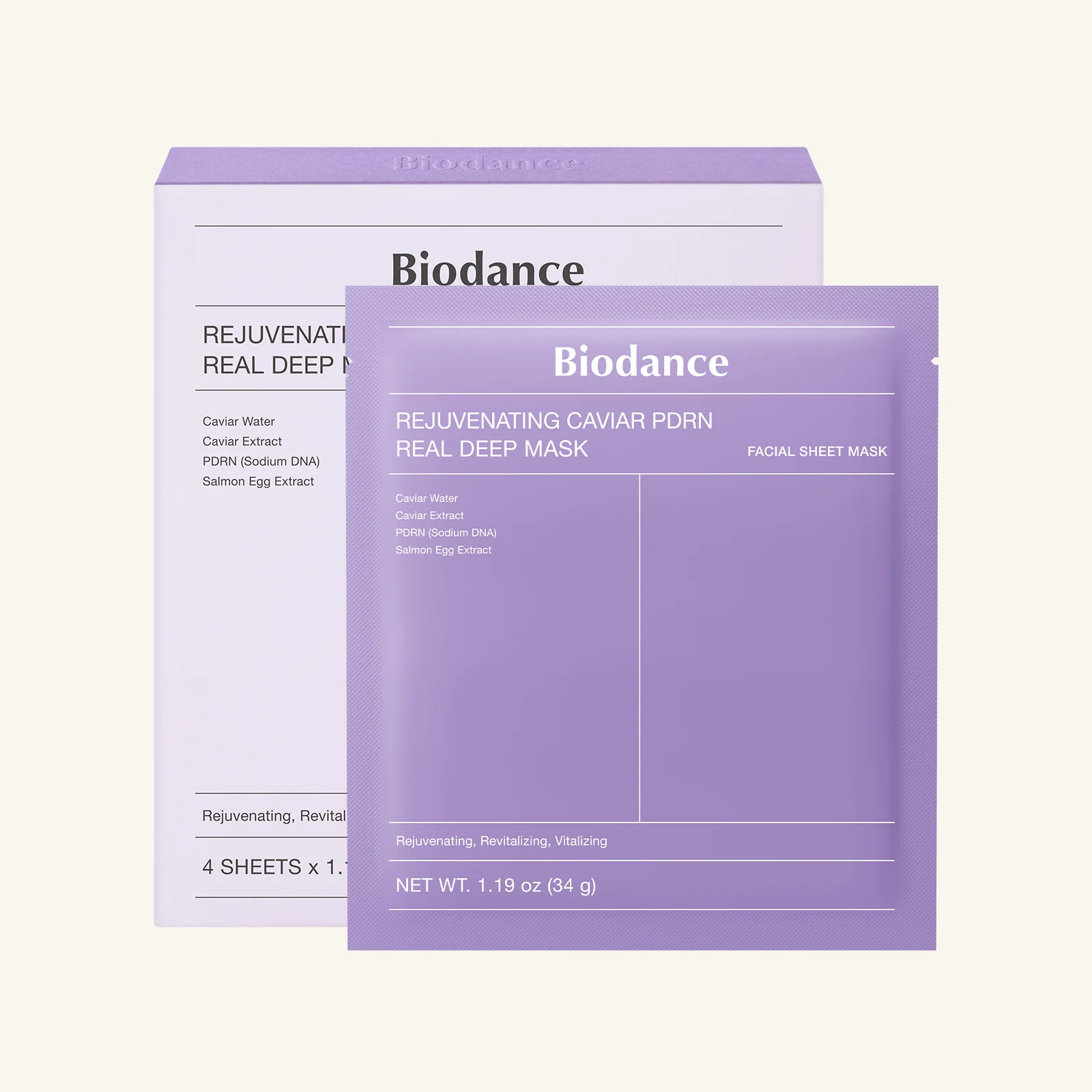 Biodance - Masque rajeunissant au caviar et PDRN (Copie)