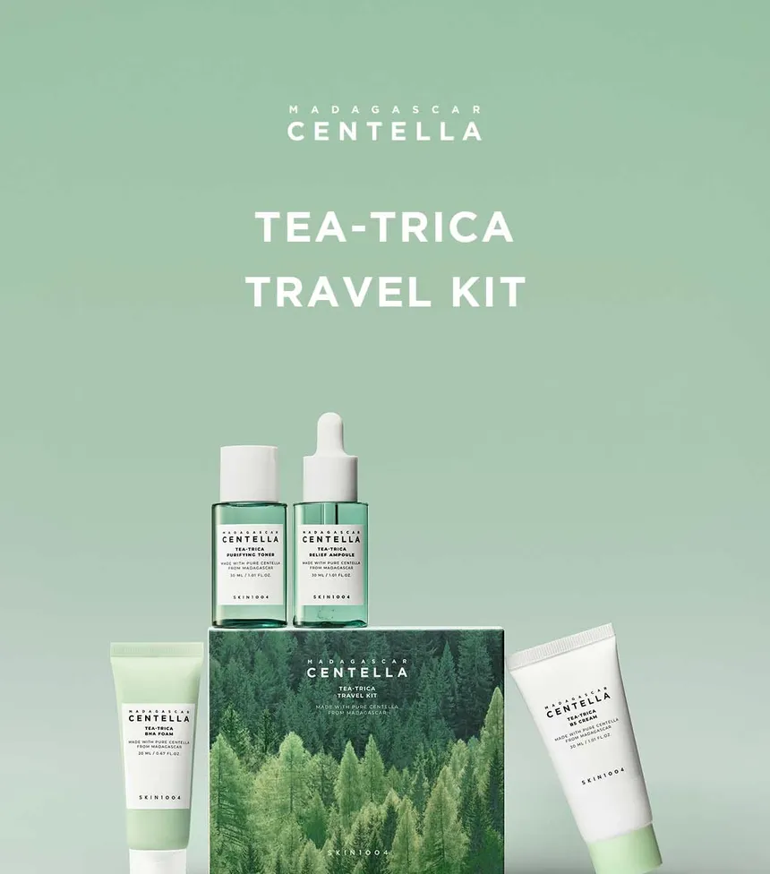 SKIN1004 Madagascar Centella Tea-Trica Kit de Voyage - 4 Pièces – Image 3